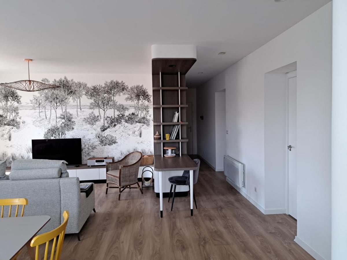 Superbe Appartement T3 Au Centre Plage .Parking Hendaye Bagian luar foto