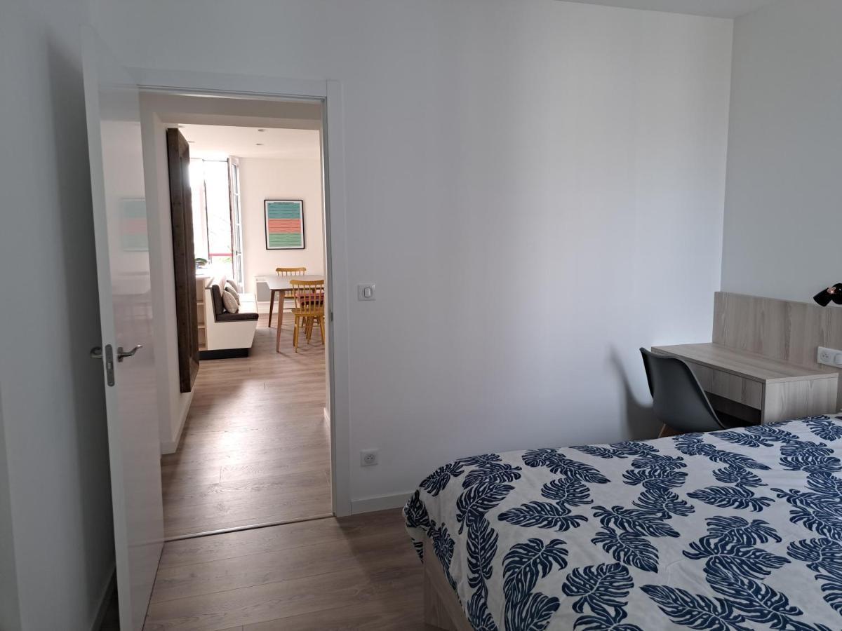 Superbe Appartement T3 Au Centre Plage .Parking Hendaye Bagian luar foto